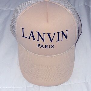 LANVIN PARIS SNAPBACK CAP